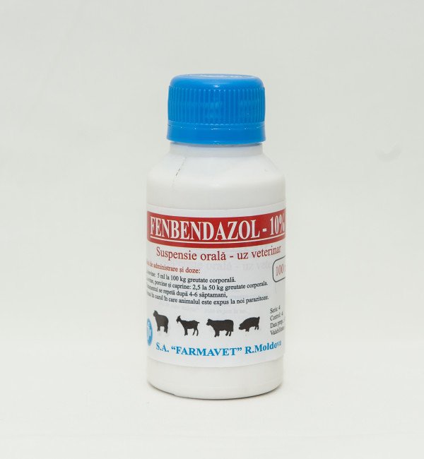 Fenbendazol 10% suspensie 100ml