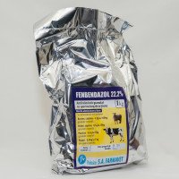 Fenbendazol 22,2% granulat 1kg